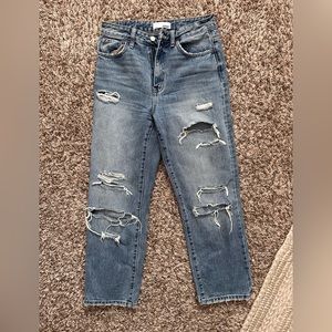 Vervet distressed jeans, loose style